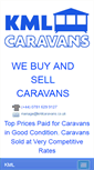 Mobile Screenshot of kmlcaravans.co.uk